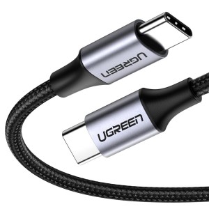 Ugreen 50152 câble USB USB 2.0 2 m USB C 60 W Noir | JDB-Info