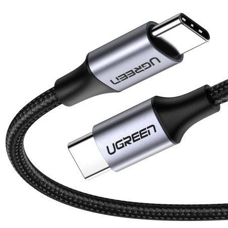 Ugreen 50152 câble USB USB 2.0 2 m USB C 60 W Noir | JDB-Info