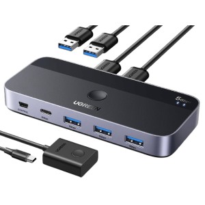 Ugreen USB 3.0 Sharing Switch 2 In 4 Out | JDB-Info