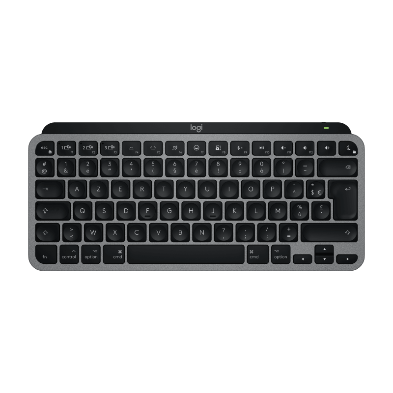 LOGITECH MX Keys Mini For Mac Minimalist Wireless Illuminated Keyboard Space Grey (FR)