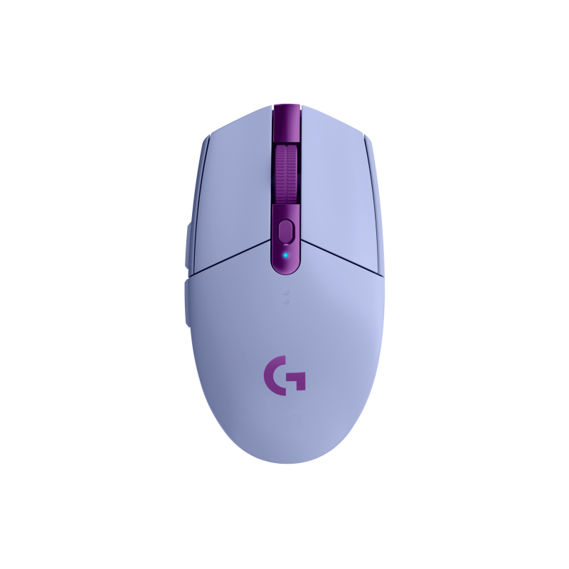 LOGITECH G305 LIGHTSPEED Wireless Gaming Mouse - LILAC - EWR2