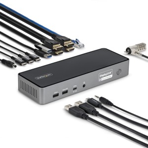 StarTech.com Station d'Accueil USB-C Triple Écran, Station | JDB-Info