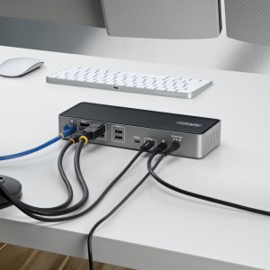 StarTech.com Station d'Accueil USB-C Triple Écran, Station | JDB-Info