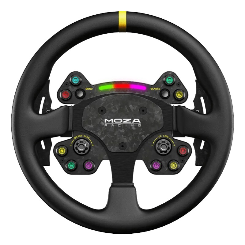 Moza Racing RS025 accessoire de jeux vidéo Noir Volant PC | JDB-Info