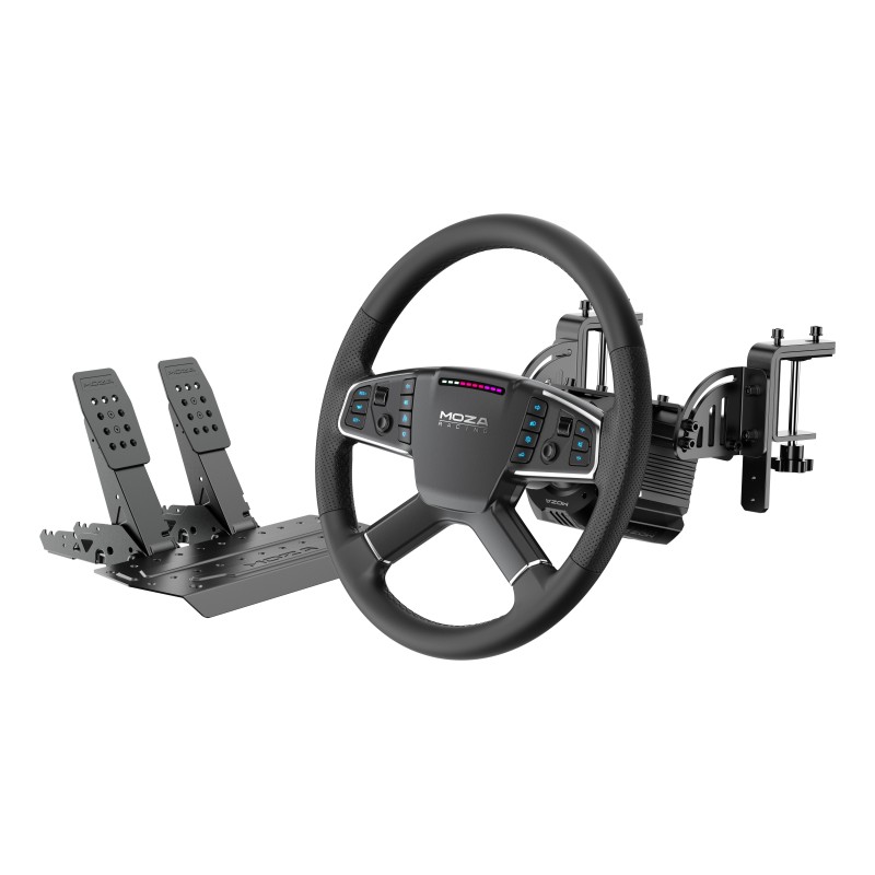 Moza Racing R5 Pro Truck Driving Simulator Noir Steering wh | JDB-Info