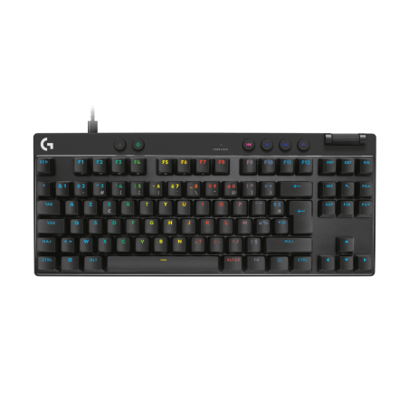 LOGITECH PRO X TKL RAPID Keyboard - Black (FR)