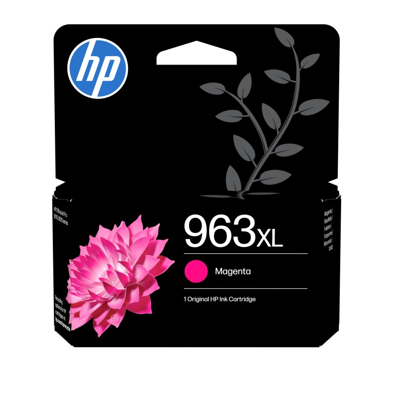 HP 963XL High Yield Magenta Original Ink Cartridge cartouch | JDB-Info