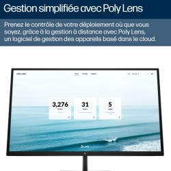 HP Poly Barre de visioconférence USB Poly Studio V52 sans c | JDB-Info