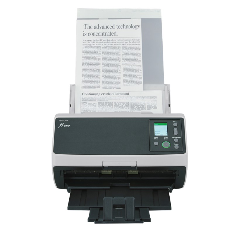Ricoh fi-8190 Numériseur chargeur automatique de documents | JDB-Info
