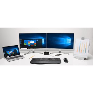 Kensington Pro Fit Ergo clavier Bluetooth Noir | JDB-Info