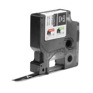 DYMO 1805435 ruban d'étiquette Blanc sur noir | JDB-Info