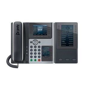 HP Poly Edge E400 IP Phone and PoE-enabled téléphone fixe N | JDB-Info