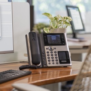 HP Poly Edge E400 IP Phone and PoE-enabled téléphone fixe N | JDB-Info