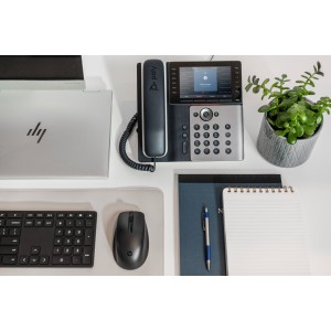 HP Poly Edge E550 IP Phone and PoE-enabled téléphone fixe N | JDB-Info
