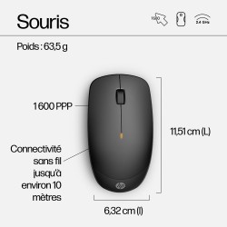 HP 230 Wireless Mouse and Keyboard Combo clavier Souris inc | JDB-Info