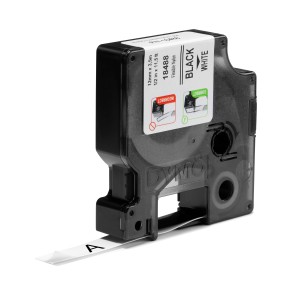 DYMO 18488 ruban d'étiquette Noir sur blanc | JDB-Info