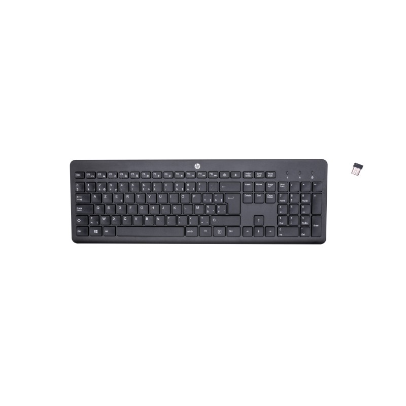 HP 230 Wireless Keyboard clavier Universel RF sans fil AZER | JDB-Info