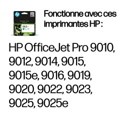 HP 963XL Cartouche d'encre cyan authentique, grande capacit | JDB-Info