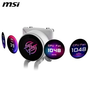 MSI Watercooling AIO MPG CoreLiquid P22 240 Blanc