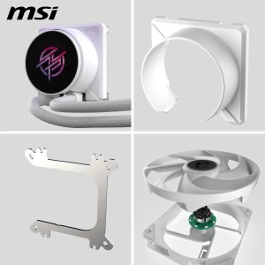 MSI Watercooling AIO MPG CoreLiquid P22 240 Blanc