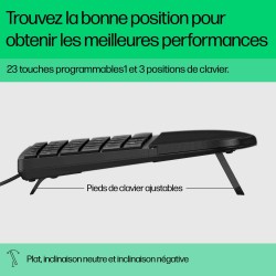 HP Clavier filaire 480 Comfort | JDB-Info