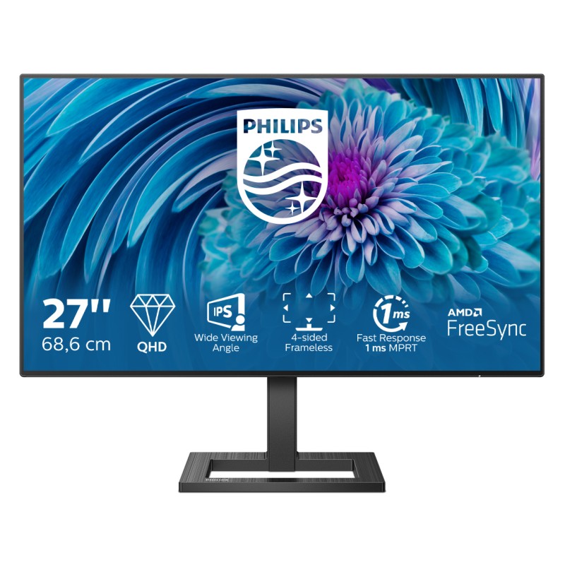 Philips E Line 275E2FAE/00 écran plat de PC 68,6 cm (27") 2 | JDB-Info