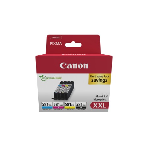 Canon 1998C007 cartouche d'encre 4 pièce(s) Original Noir, | JDB-Info