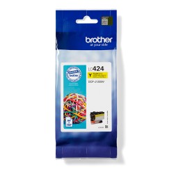 Brother LC424Y - Cartouche d'encre transparente - jaune | JDB-Info
