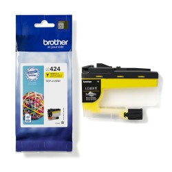 Brother LC424Y - Cartouche d'encre transparente - jaune | JDB-Info