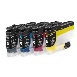 Brother LC424VAL - Pack de 4 cartouches d'encre transparent | JDB-Info