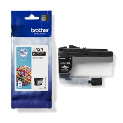 Brother LC424BK - Cartouche d'encre transparente - Noir | JDB-Info