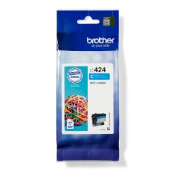 Brother LC424C - Cartouche d'encre transparente - cyan | JDB-Info
