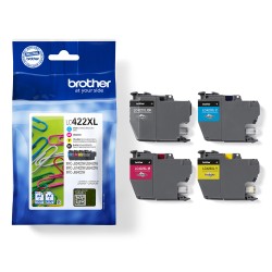 Brother LC422XLVAL - Pack de cartouches d'encre originales | JDB-Info