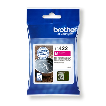 Brother LC422M Cartouche d'encre originale - Magenta | JDB-Info