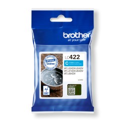 Brother LC422C Cartouche d'encre originale - Cyan | JDB-Info