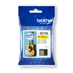 Brother LC421XLY - Cartouche d'encre originale - jaune | JDB-Info