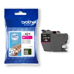 Brother LC421M - Cartouche d'encre originale - Magenta | JDB-Info