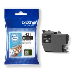 Brother LC421BK - Cartouche d'encre originale - Noire | JDB-Info