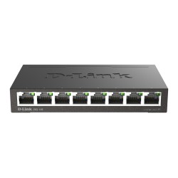 D-Link DGS-108 Non-géré L2 Gigabit Ethernet (10/100/1000) N | JDB-Info