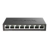 D-Link DGS-108 Non-géré L2 Gigabit Ethernet (10/100/1000) N | JDB-Info