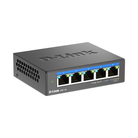 D-Link Switch non administrable 5 ports multi-Gigabit 2,5G | JDB-Info