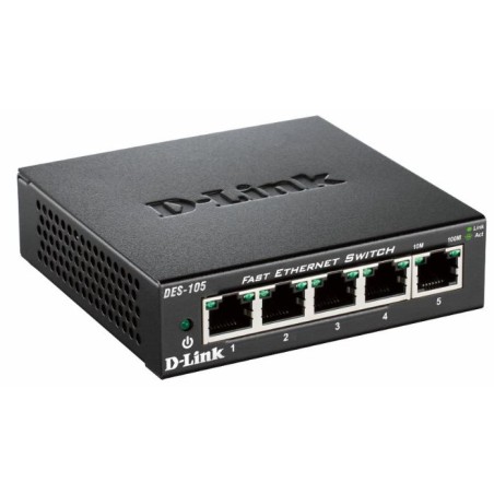 D-Link DES-105 Non-géré L2 Noir | JDB-Info