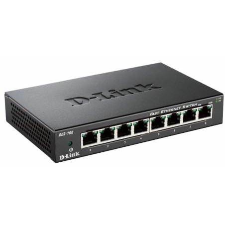D-Link DES-108 Noir | JDB-Info