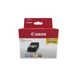 Canon 6509B016 cartouche d'encre 4 pièce(s) Original Noir, | JDB-Info