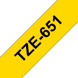 Brother TZE-651 ruban d'étiquette | JDB-Info