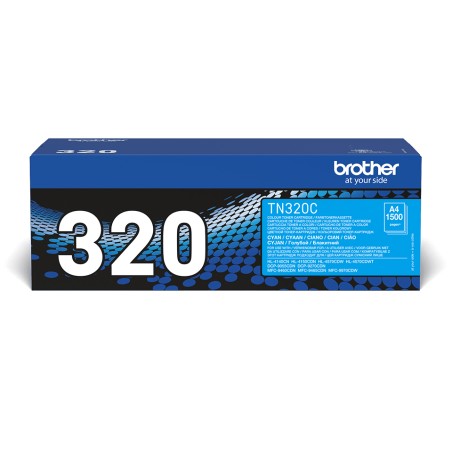 Brother TN-320C - Cartouche de toner originale – Cyan | JDB-Info