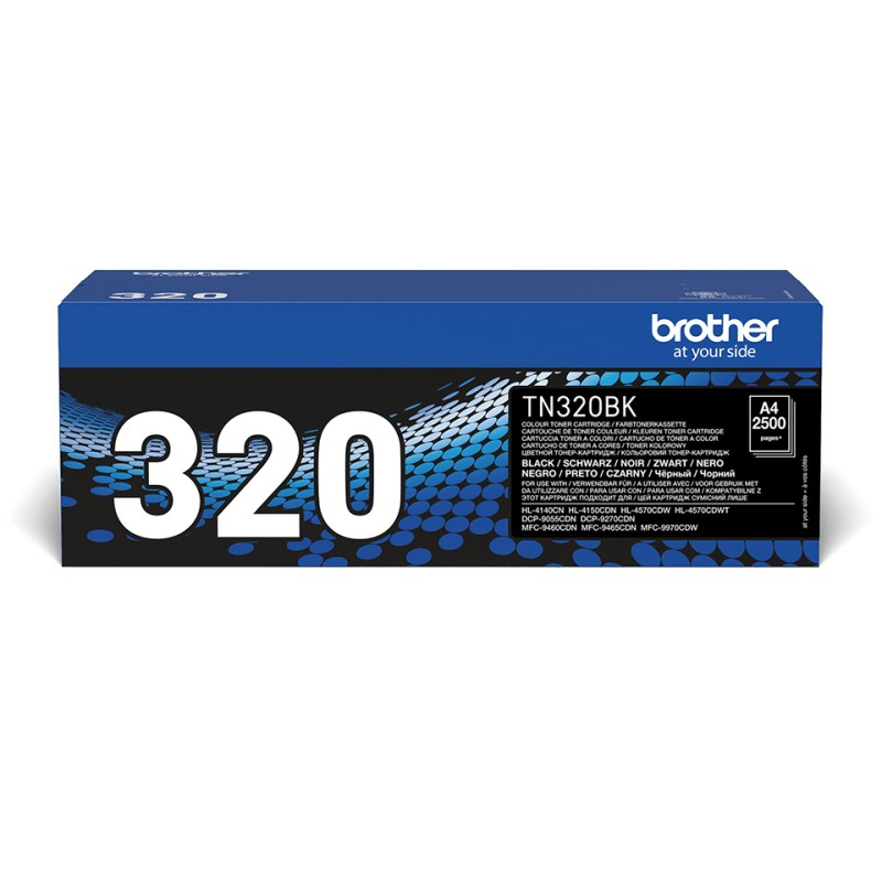 Brother TN-320BK - Cartouche de toner originale – Noir | JDB-Info