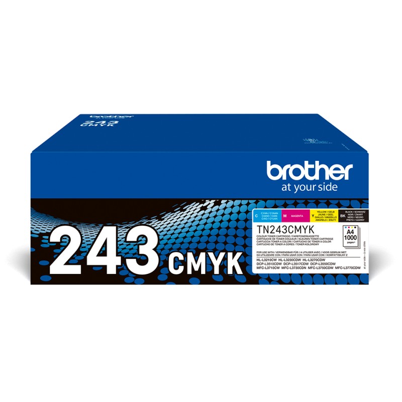 Brother TN-243CMYK - Cartouches de toner originales - Pack | JDB-Info