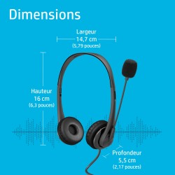 HP Casque stéréo USB G2 | JDB-Info