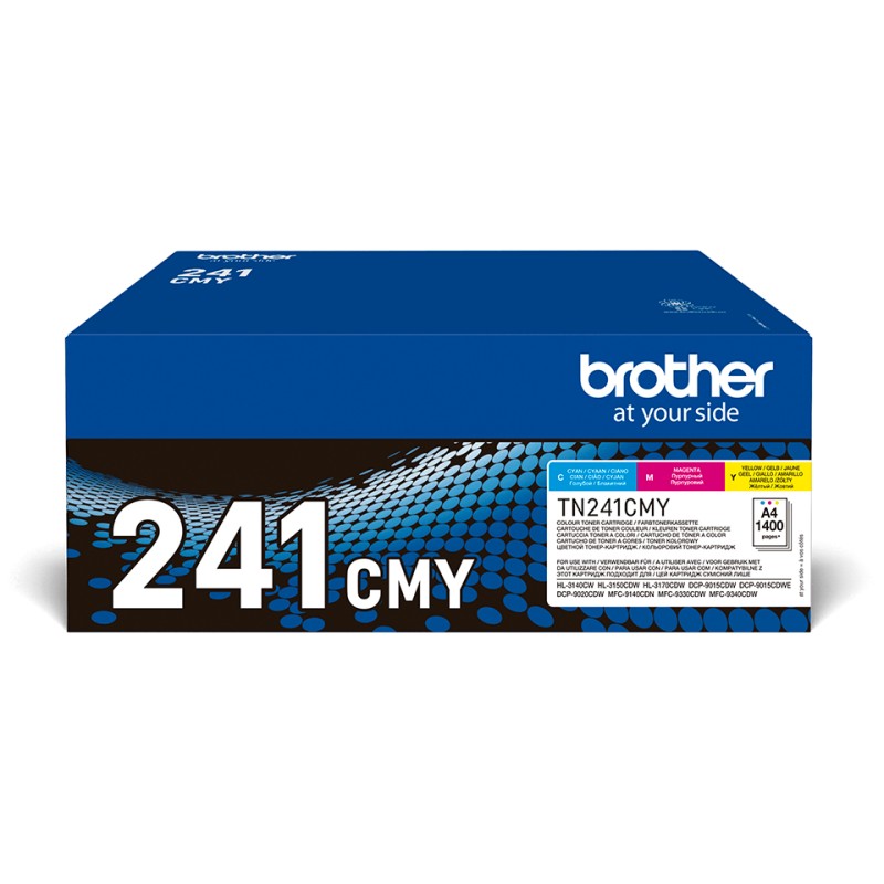 Brother TN-241CMY Cartouche de toner 3 pièce(s) Original Cy | JDB-Info